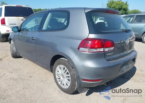 2013 Volkswagen Golf 2.5L 2-Door from USA, damaged, VIN WVWBB7AJ1DW113607